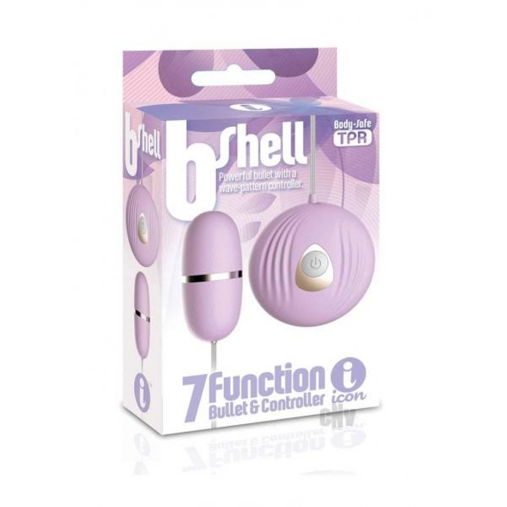 The 9 B-shell Bullet Vibe Purple - Icon Brands Inc