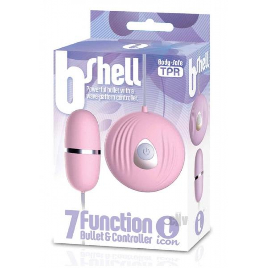 The 9 B-shell Bullet Vibe Pink - Icon Brands Inc