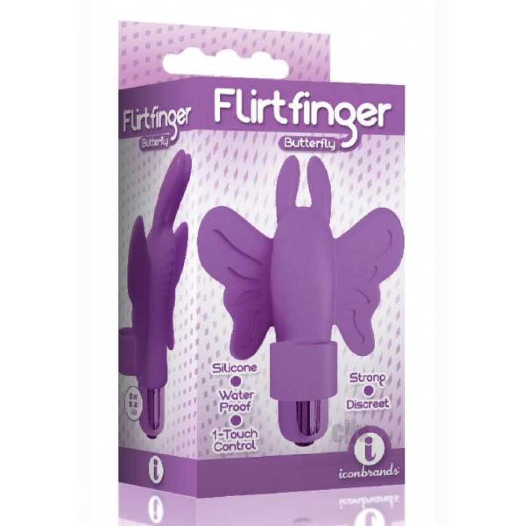 The 9 Flirt Finger Butterfly Purple - Icon Brands Inc