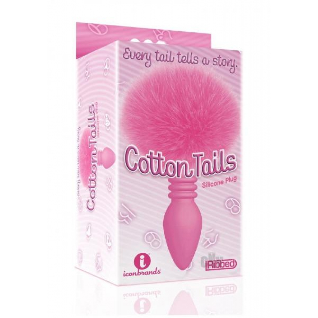 The 9 Cottontails Bunny Plug - Ribbed Pink