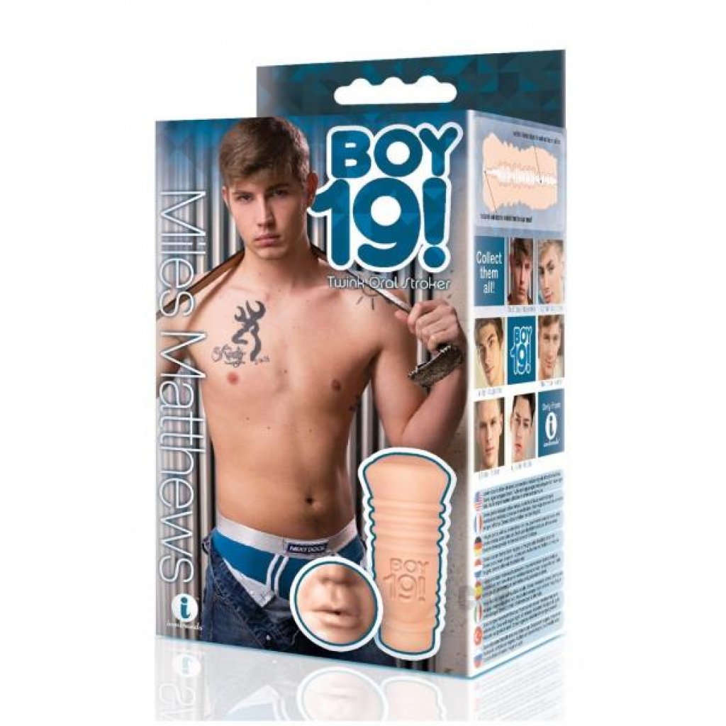 Boy 19 Twink Stroker Miles Mathews - Icon Brands Inc