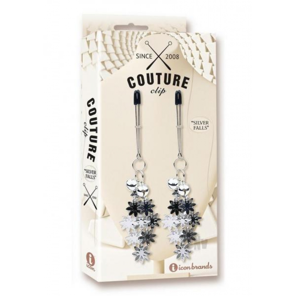 Couture Clips Silver Falls Nip Clamp - Icon Brands Inc