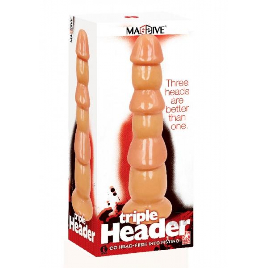 Triple Header 3 Dick Head Dildo - Icon Brands Inc