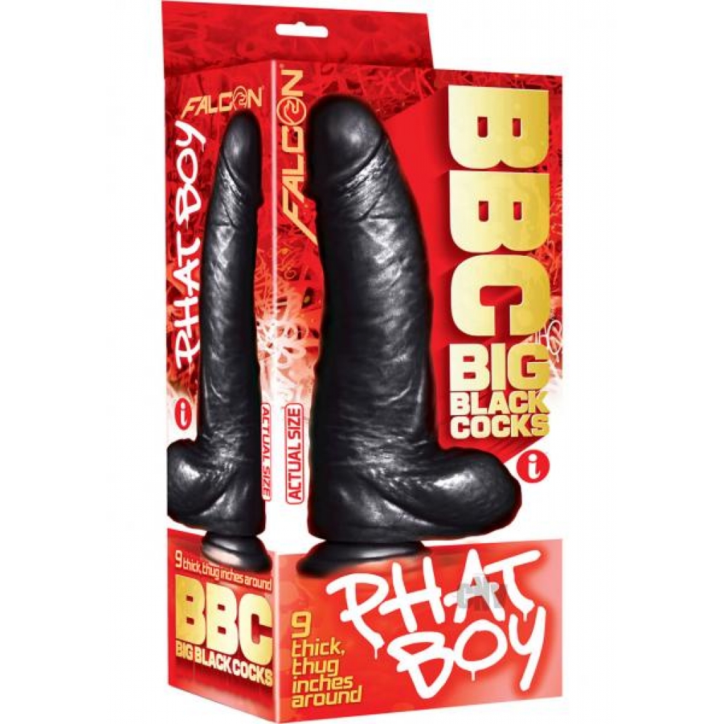 Falcon BBC Big Black Cock Phat Boy - 10 Inches