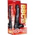 Big Black Cock Twisted Curvy Dildo - 11 Inch