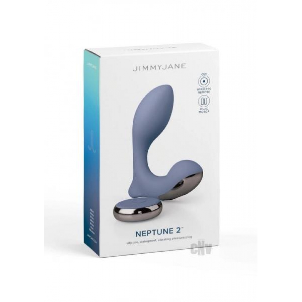 Neptune 2: Dual Stimulation Massager in Blue