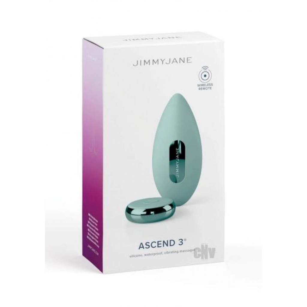 Ascend 3 Handheld Vibrator - Teal by Jimmyjane