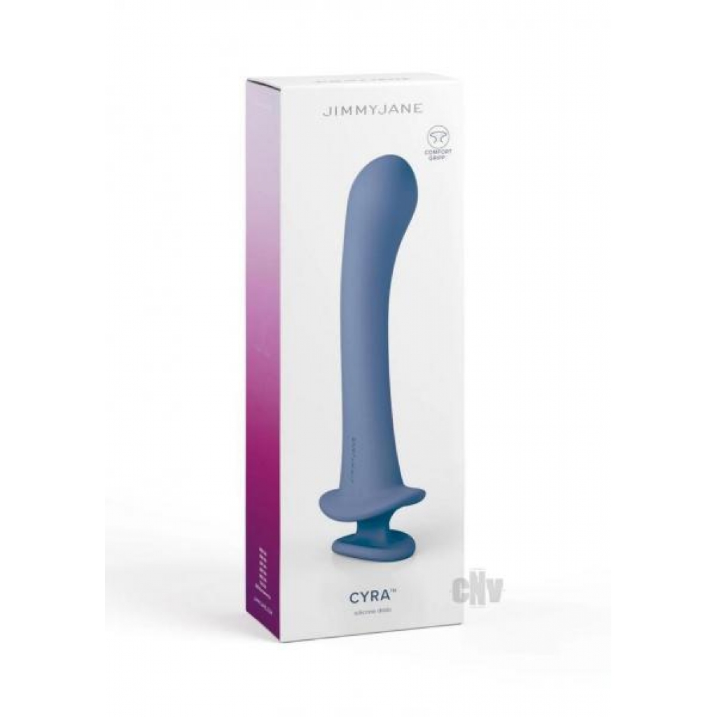 Jimmyjane Cyra Silicone Dildo Blue - Pipedream Products,inc.