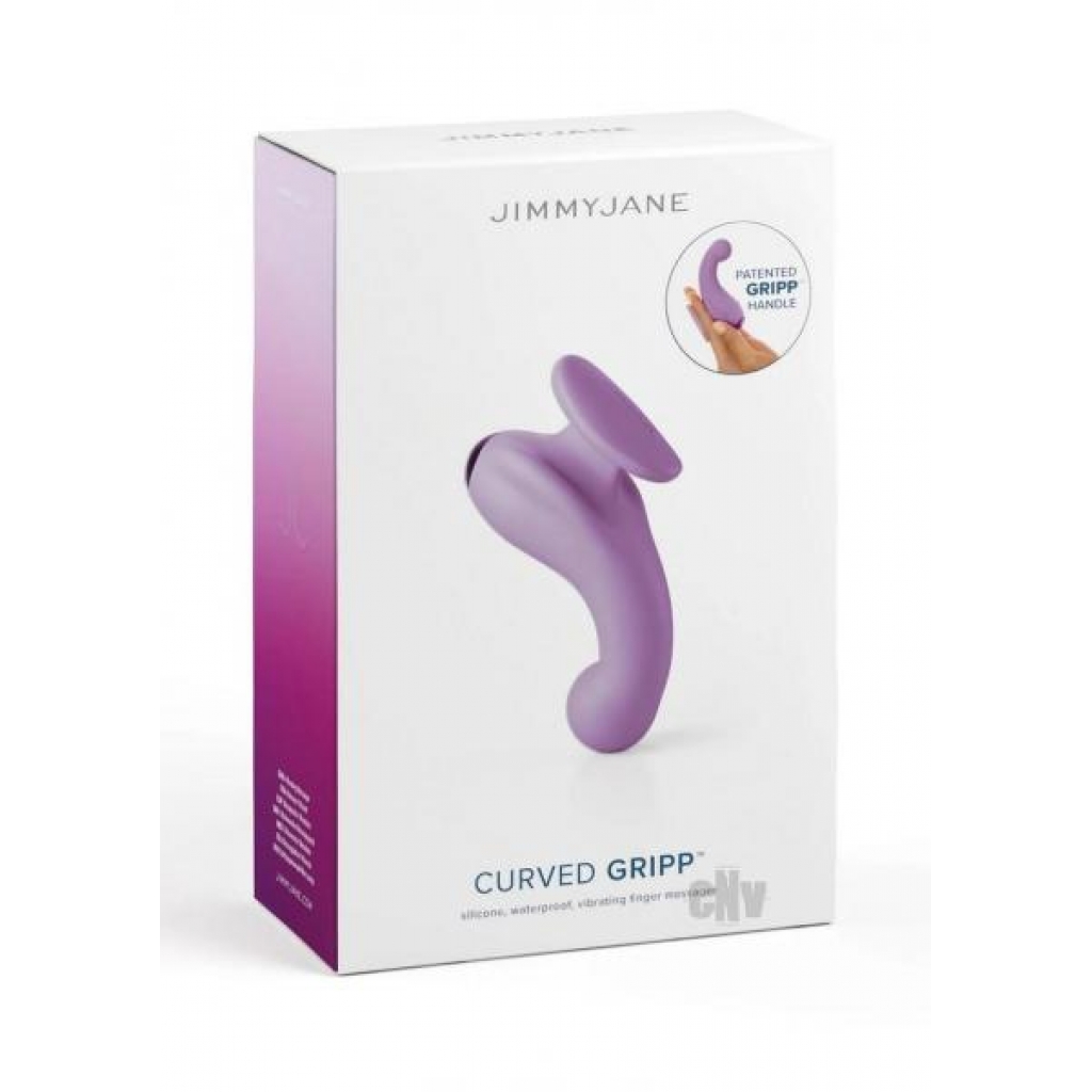 Jimmyjane Curved Gripp Purple - Pipedream Products,inc.