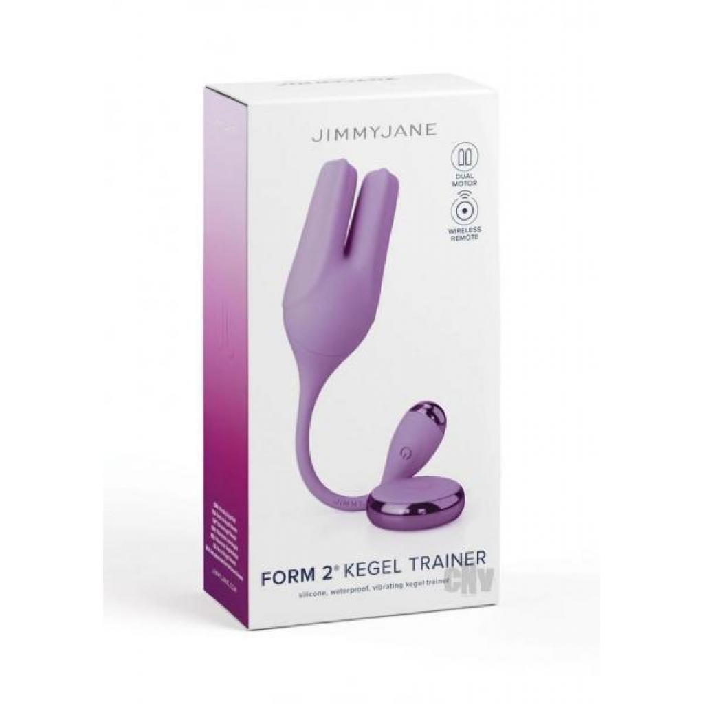 Jimmyjane Form 2 Dual Motor Kegel Trainer - Purple