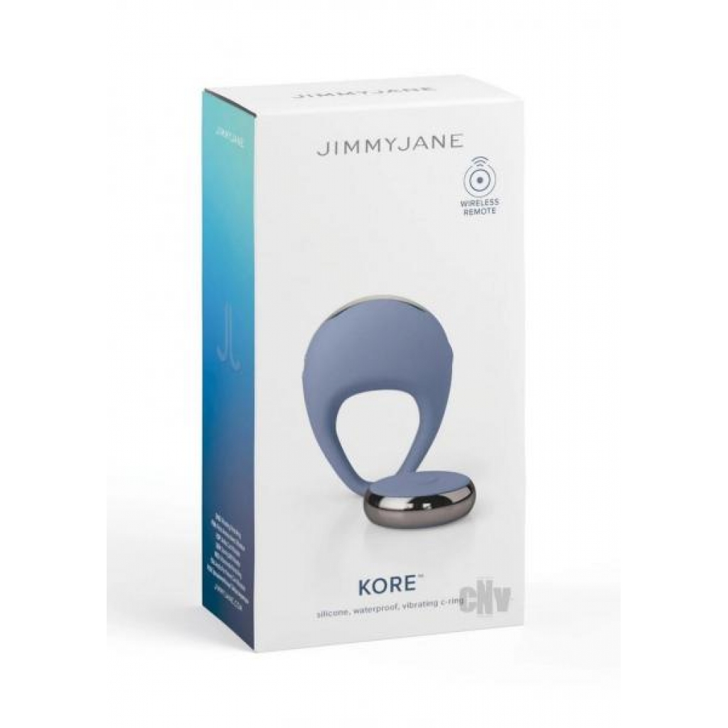 Jimmyjane Kore C-ring Blue: High-Tech Pleasure