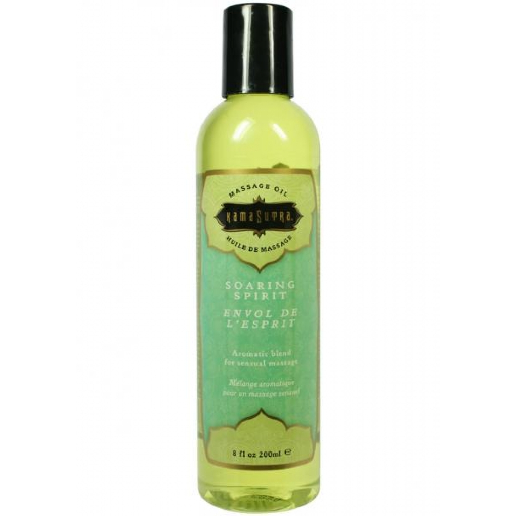 Aromatic Massage Oil Soaring Spirit 8oz - Kama Sutra