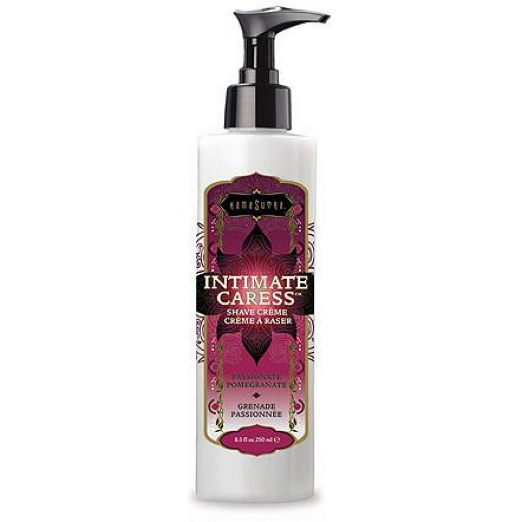 Intimate Caress Shave Cream Pomegranate Grenade 8.5 Ounce - Kama Sutra