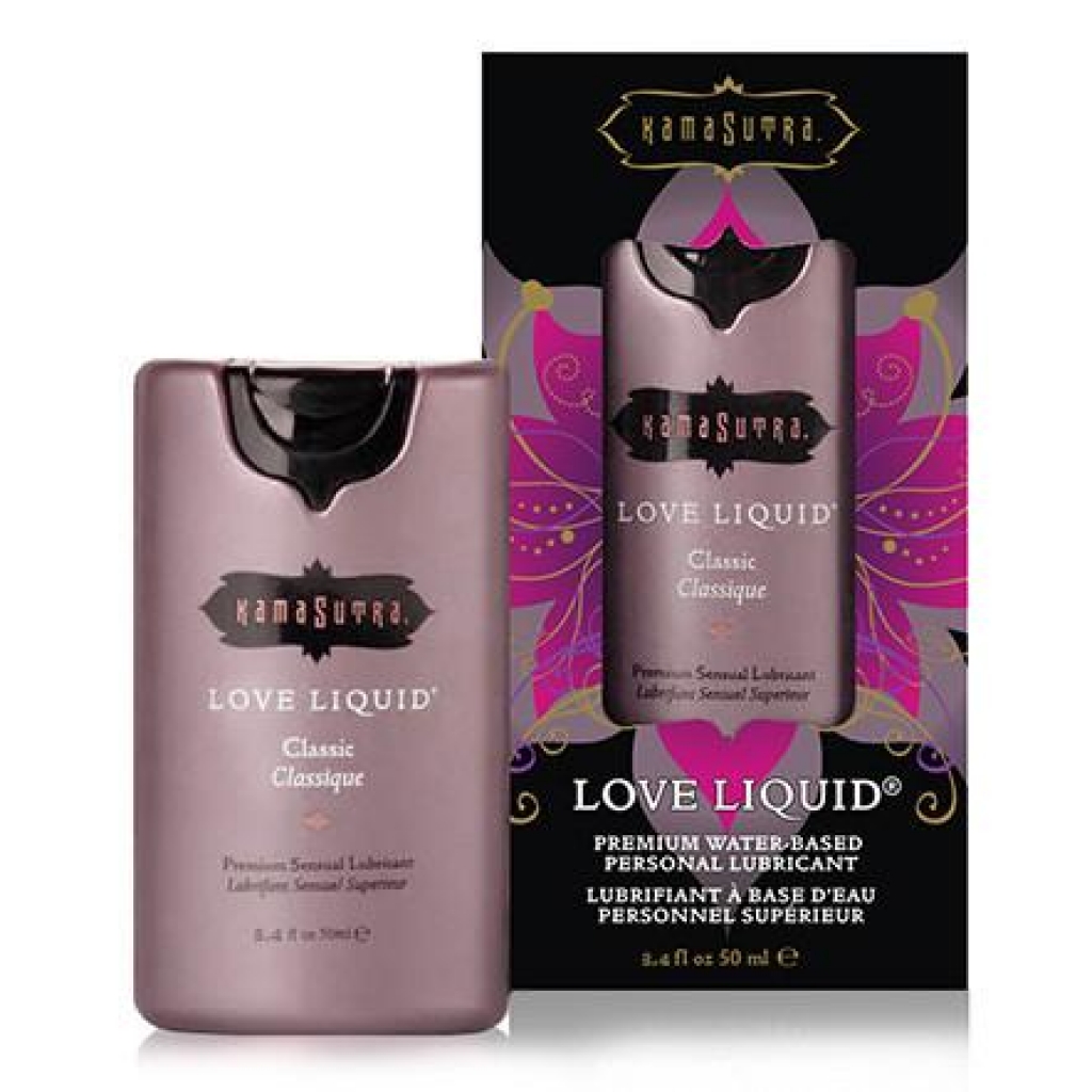 Love Liquid Classic Water Based Lubricant 3.4oz - Kama Sutra