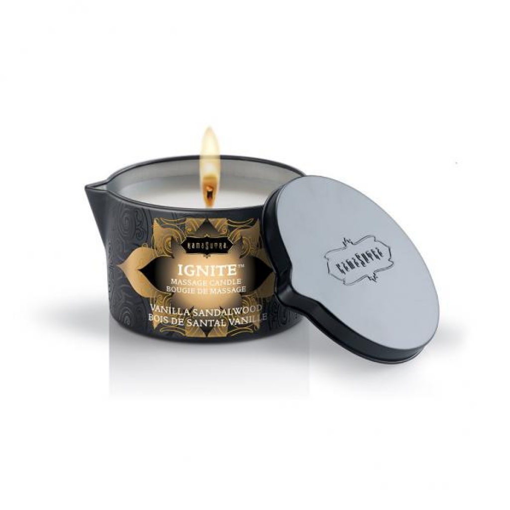 Kama Sutra Massage Candle Vanilla Sandalwood  - Kama Sutra