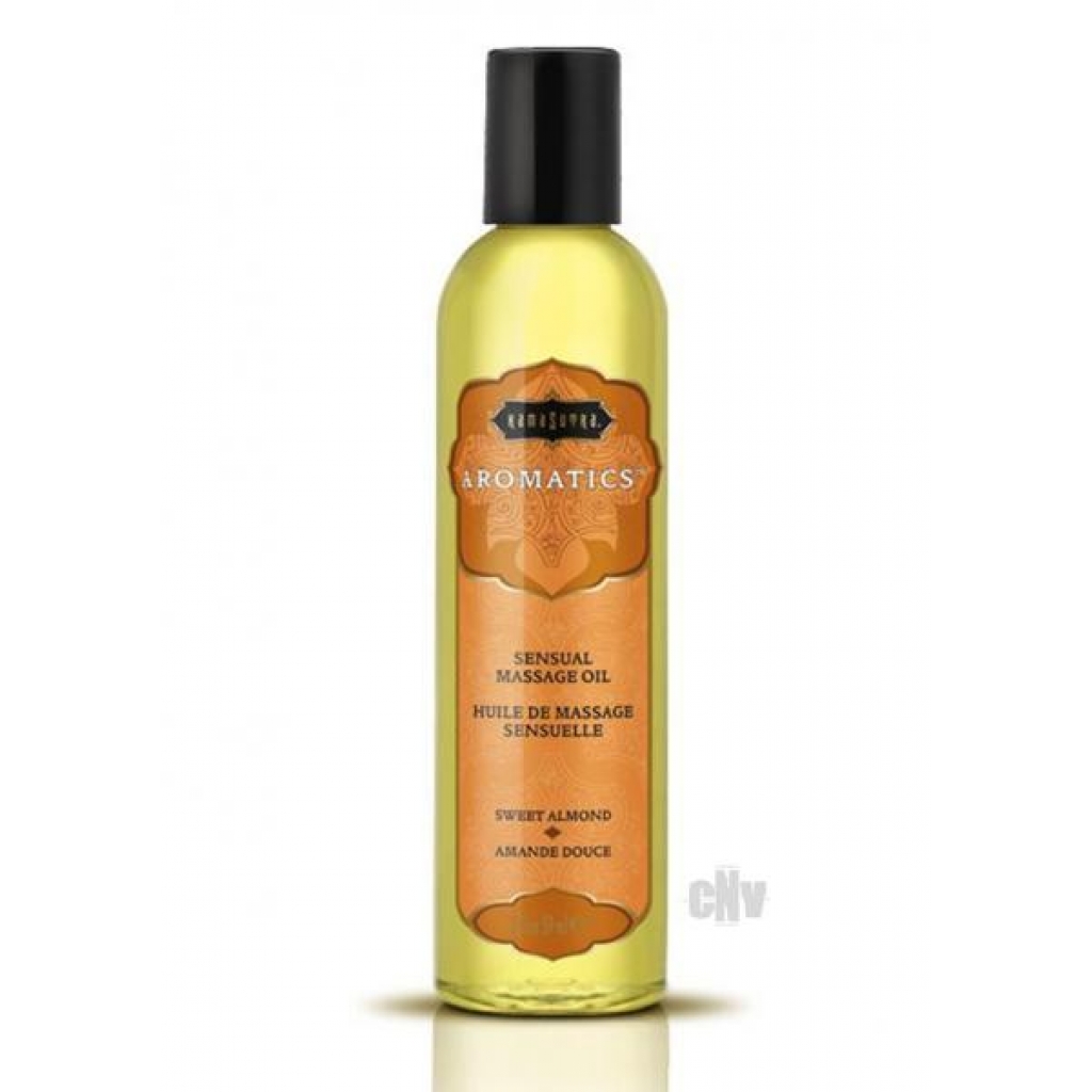 Kama Sutra Aromatics Massage Oil - Sweet Almond, 2 oz.