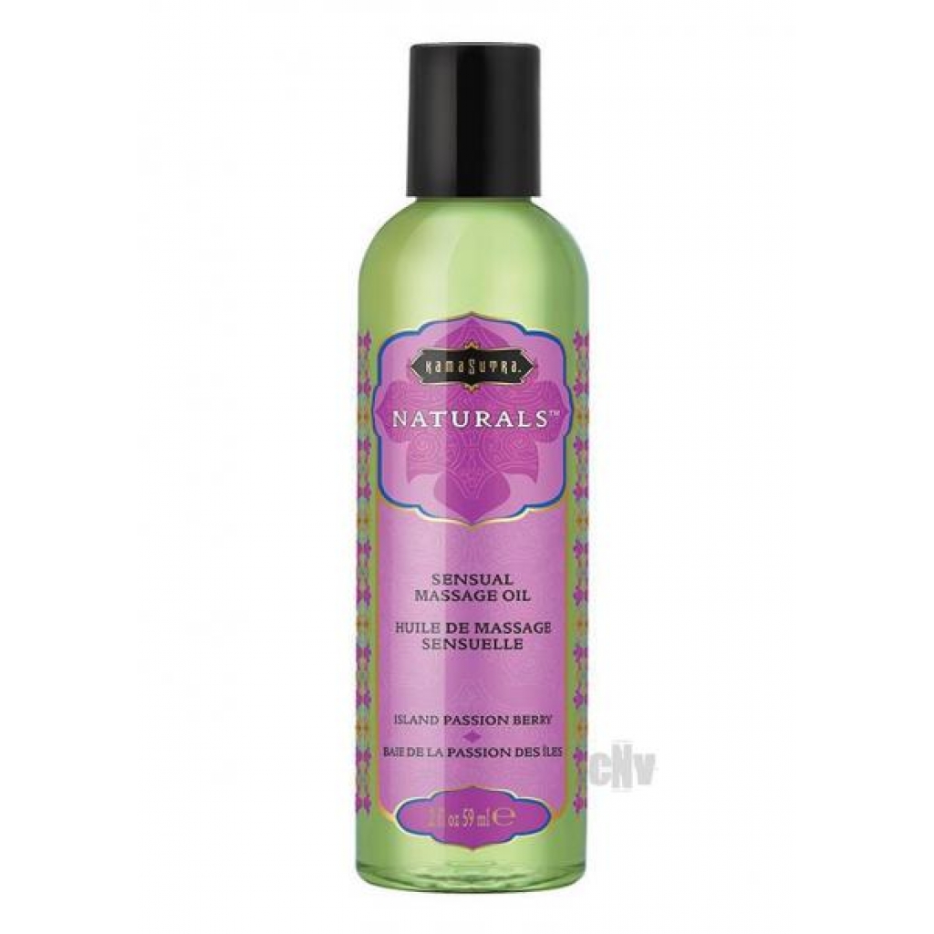 Naturals Massage Oil Island Passion 2oz - Kama Sutra Company