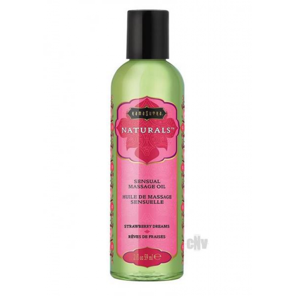 Naturals Massage Oil - Strawberry Scented Indulgence