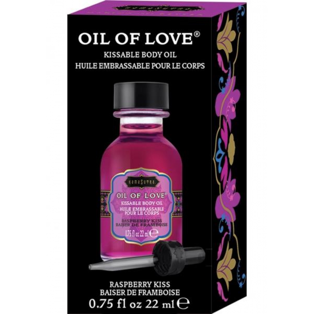 Kama Sutra Oil Of Love Raspberry Kiss .75oz - Kama Sutra