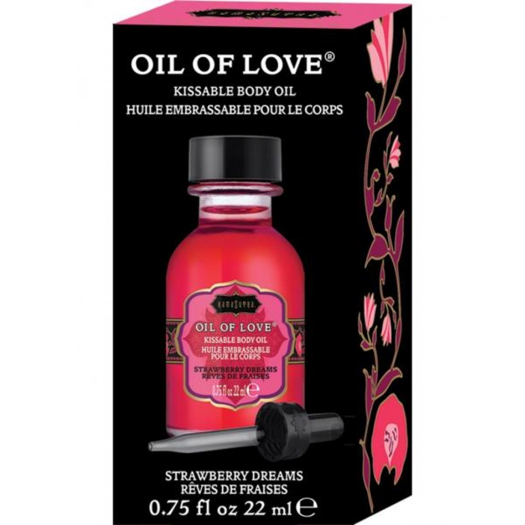 Kama Sutra Oil Of Love Strawberry Dreams .75oz - Kama Sutra