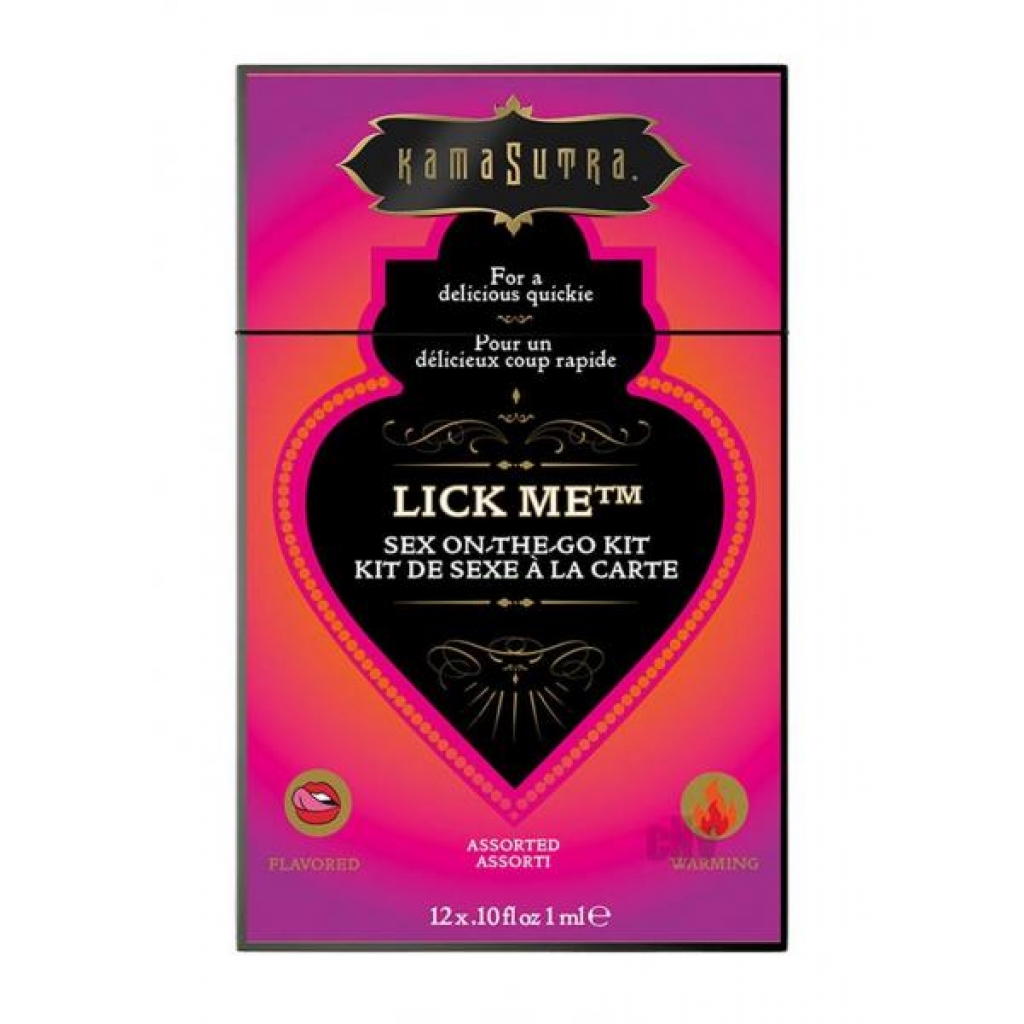 Lick Me Sex-to-go Kit - Kama Sutra Company