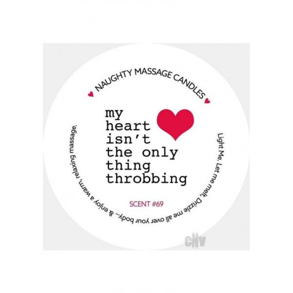 My Heart Isn't The Massage Candle - 1.7oz