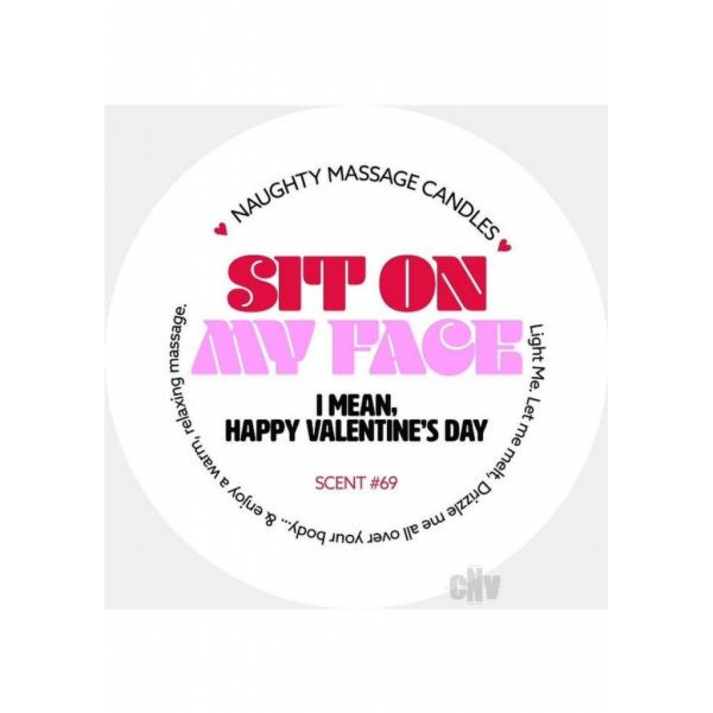 Sit On My Face Massage Candle 1.7oz - Kama Sutra Company