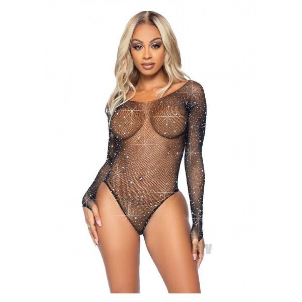 Galaxy Star Rhinestone Bodysuit - Captivating & Stylish