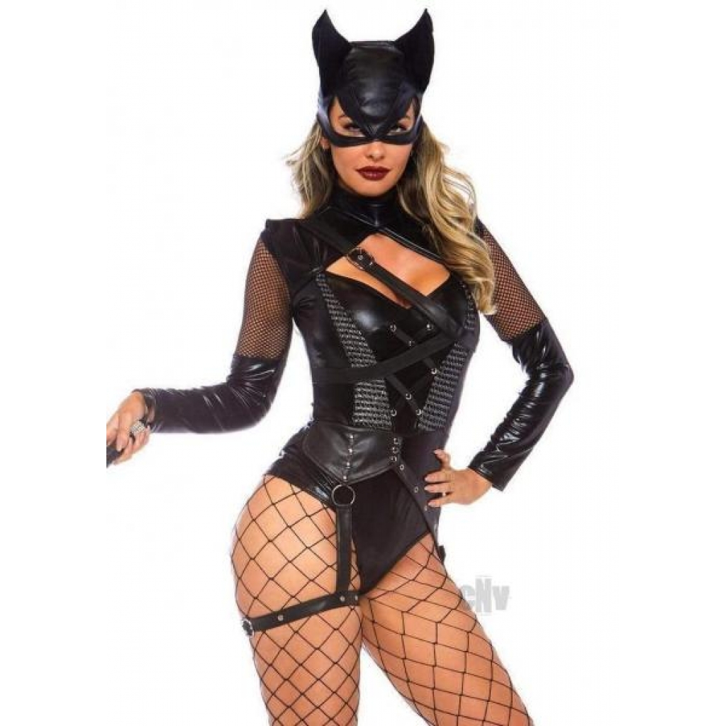 Villainess Vixen 2pc Sm Black - Leg Avenue Inc.