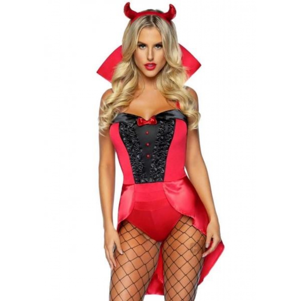 Devilish Darling 3pc Xs Red - Leg Avenue Inc.