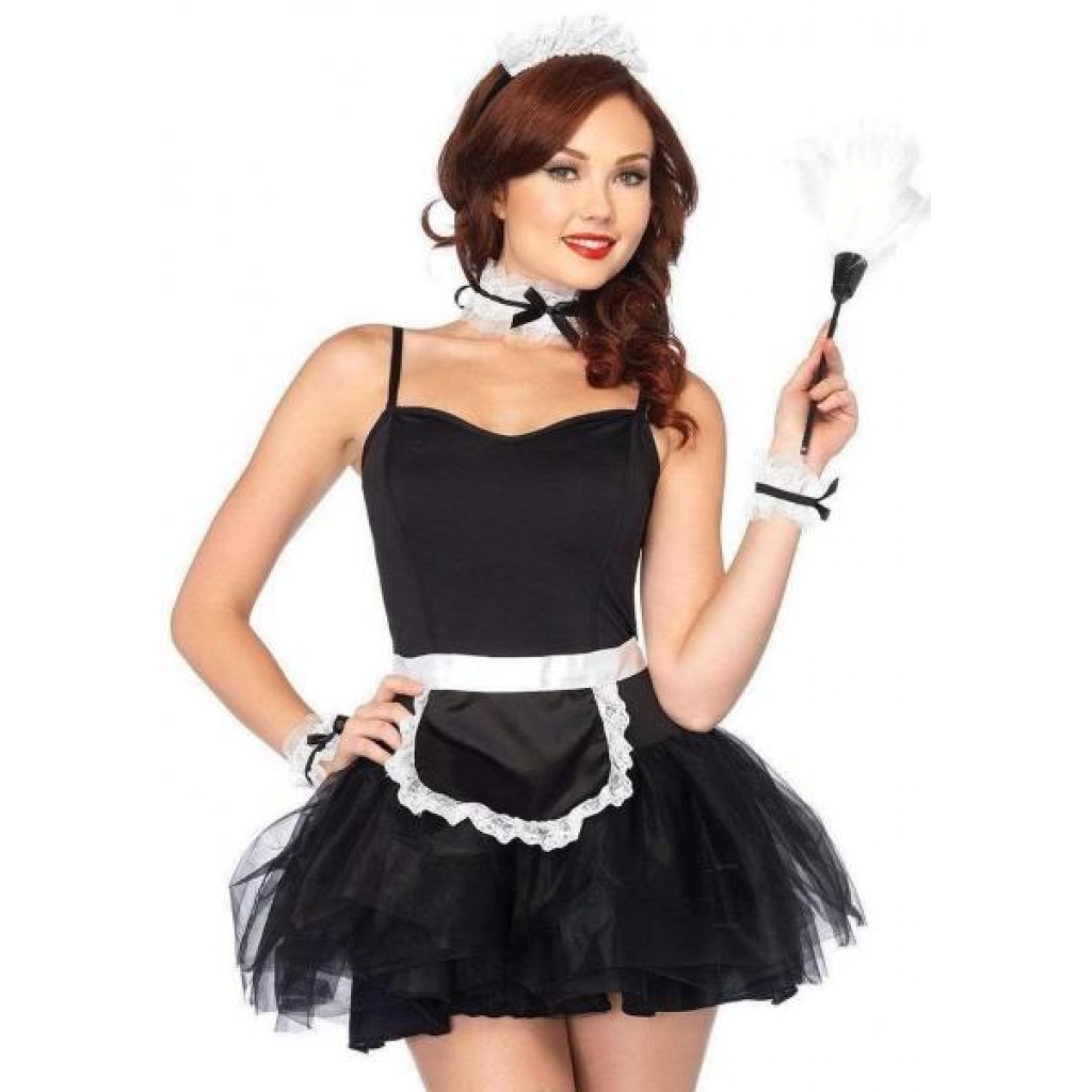 4-Piece French Maid Costume Set