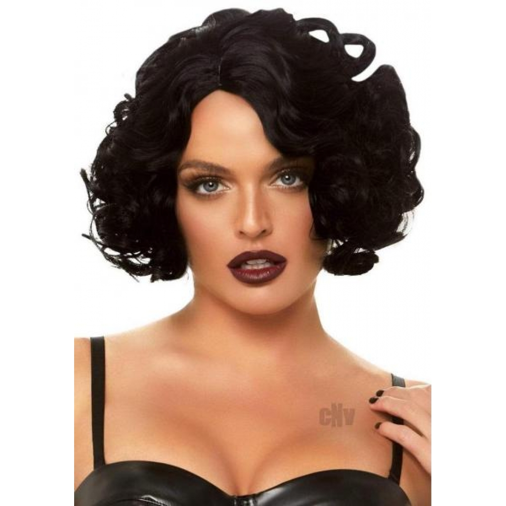 Curly Bob Wig O/s Black - Leg Avenue Inc.