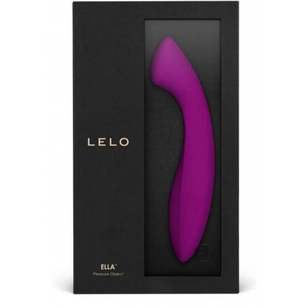 Elegant Ella Deep Rose Vibrator in Magenta