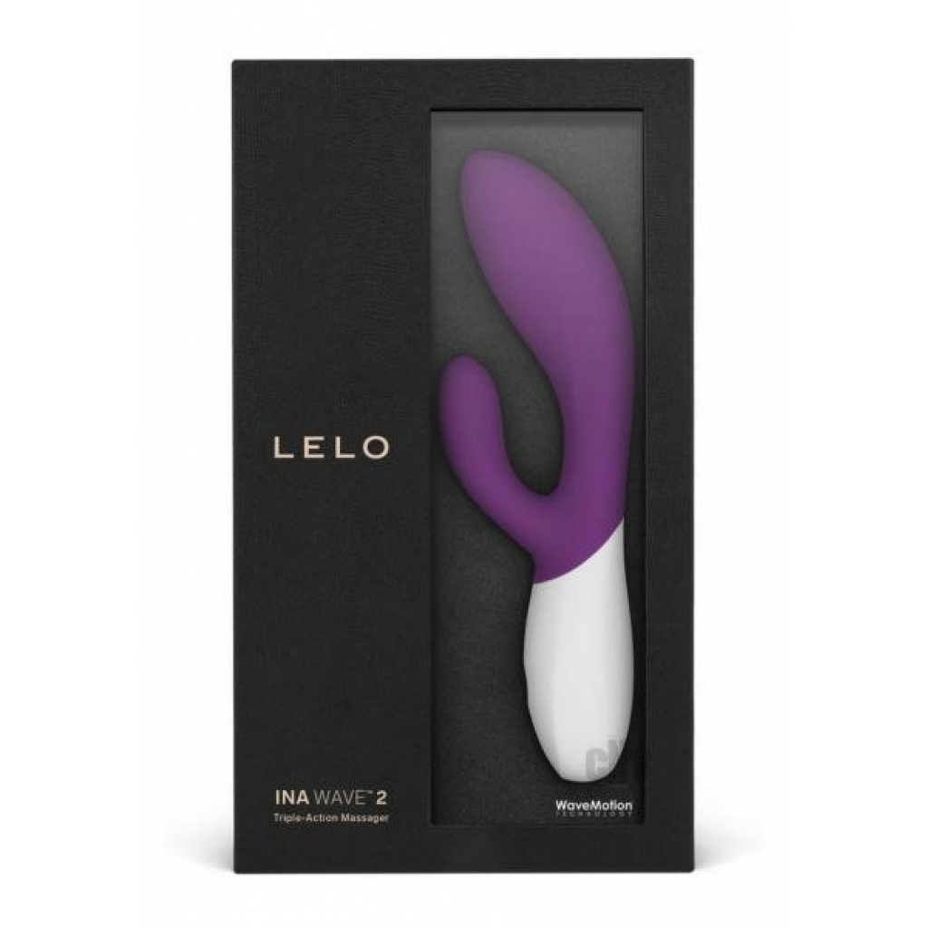 Ina Wave 2 Rabbit Vibrator - Plum