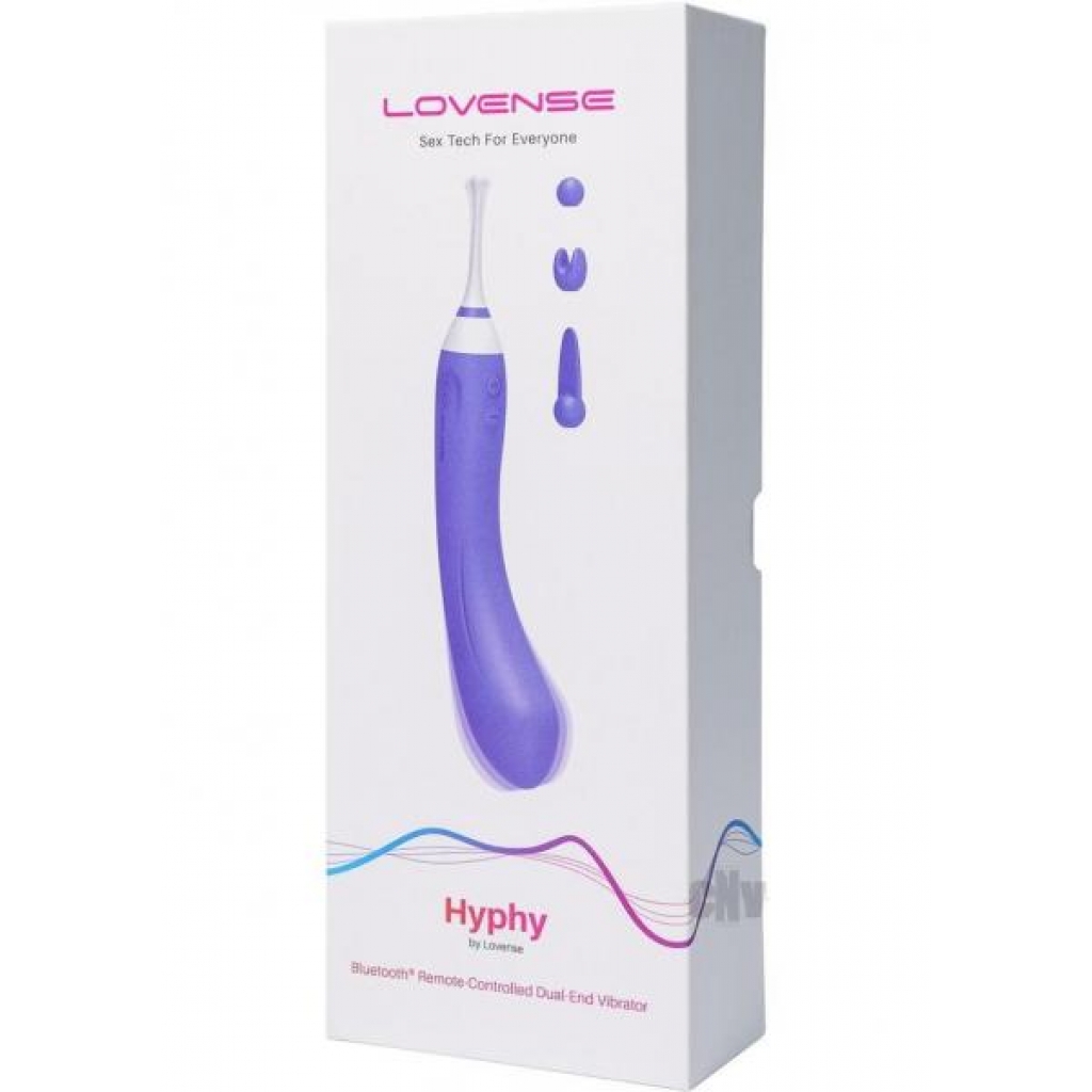 Hyphy Dual-End High-Frequency Vibrator - Purple