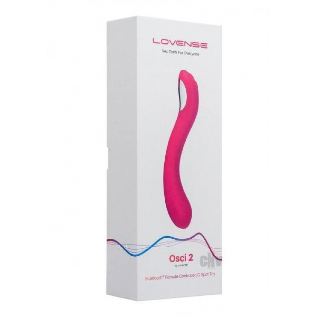 Osci 2 Oscillating G-Spot Toy - Pink