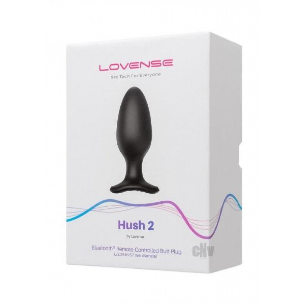 Hush 2.25 - Black Butt Plug