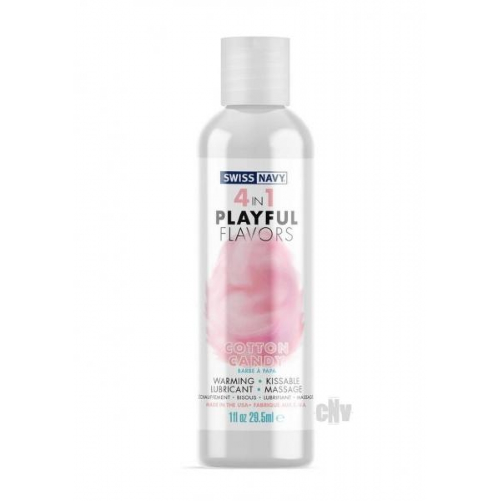 4 In 1 Cotton Candy Flavored Lubricant - 1oz