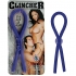 Clincher Adjustable Rubber Cock Ring Blue - Nasstoys