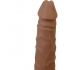 Real Skin Latin Big Boss Vibrator Beige - Nasstoys