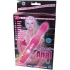 Beginner-Friendly Light-Up Anal Vibrator - Pink