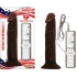 All American Whopper Vibrating 7 Inches Dildo Brown - Nasstoys