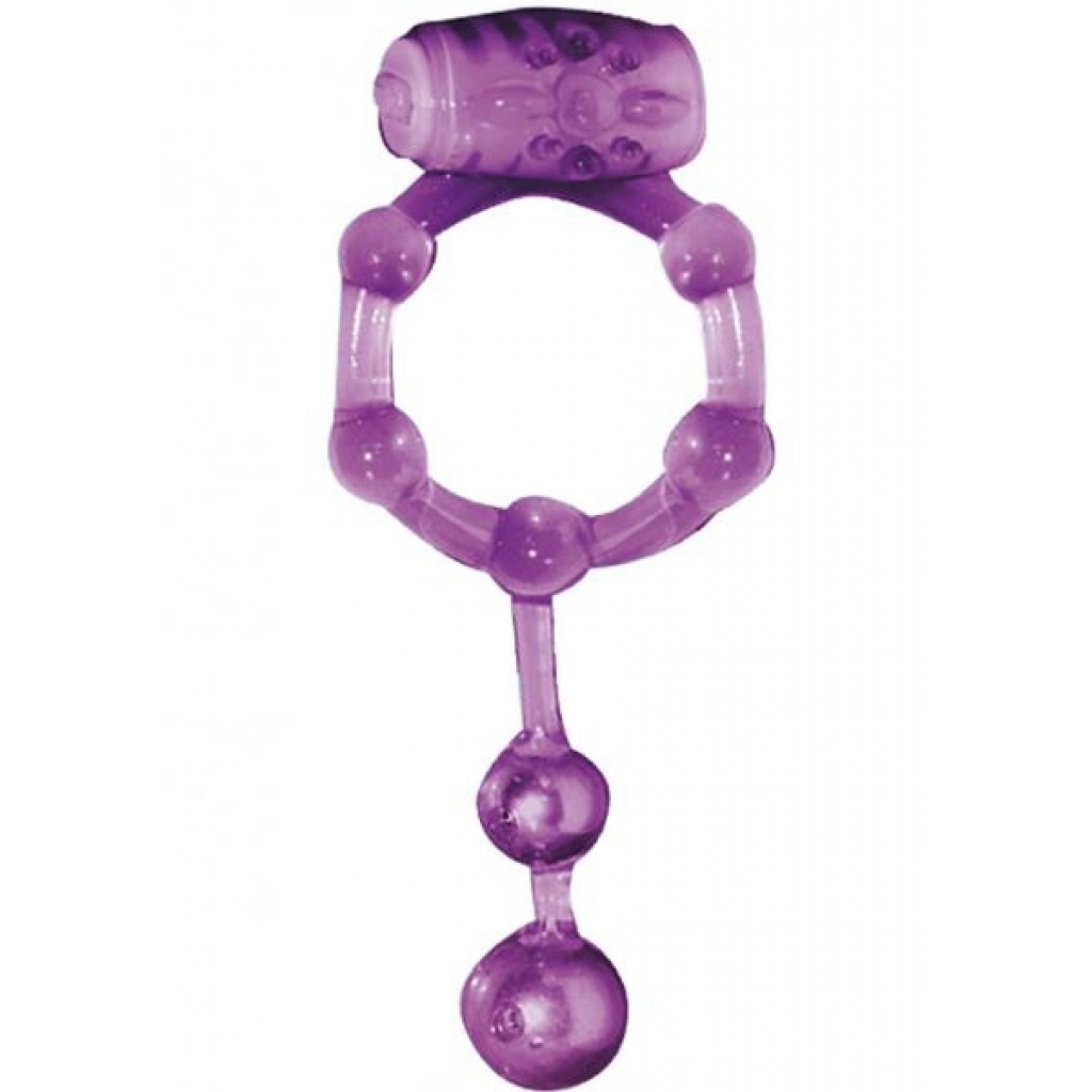 Macho Erection Keeper C Ring - Purple - Nasstoys