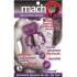 Macho Ultra Erection Keeper Cock Ring with Multispeed Vibrations in Purple