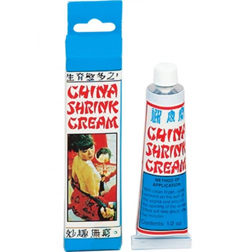 China Shrink Cream .5 ounce - Nasstoys