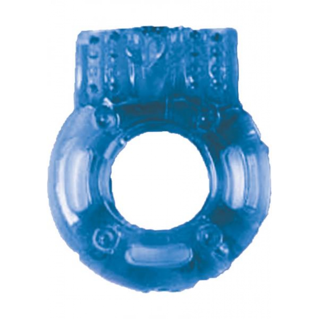 Macho Vibrating C-ring - Blue - Nasstoys