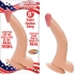 Real Skin All American Whoppers Dong With Balls 8 Inches Flesh - Nasstoys