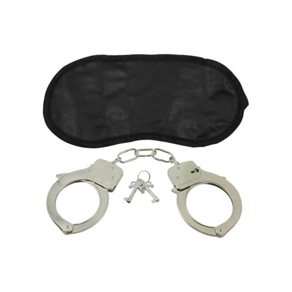 Dominant Submissive Collection Metal Handcuffs - Nasstoys