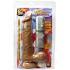 Real Skin Latin American Whoppers Vibrating Dong With Balls 8 Inch - Brown - Nasstoys