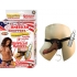 Real Skin Afro American Whoppers Vibrating Dong with Harness - Brown